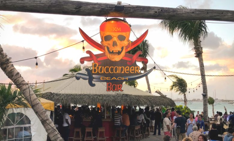 Buccaneer Beach Bar Simpson Bay